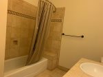 downstairs bathroom tub/shower